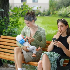 Photo Mother breastfeeding